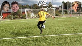 FOOTBALL CHALLENGE MED MIN LILLASYSTER MOT OLLELITO