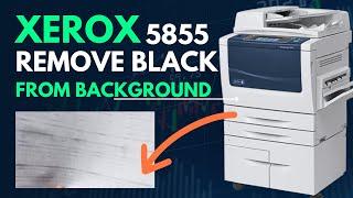 xerox 5855 Charged Grid nvm values for good printing || print background problem solution