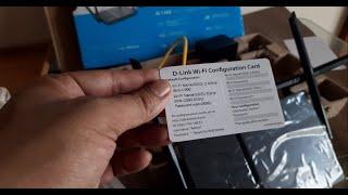 How to setup Dlink wifi router step by step | English