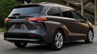 2021 Toyota Sienna Platinum – Interior, Exterior and Driving