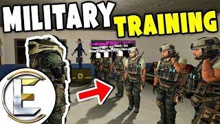 SERIOUS MILITARY TRAINING - Military RP Life EP1 (Realistic Tanks And Crazy Long Training)