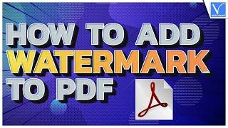 How To Add Watermark To PDF - 5 Best Ways