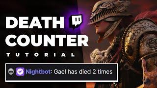 Nightbot Tutorial: COUNTER Command Setup