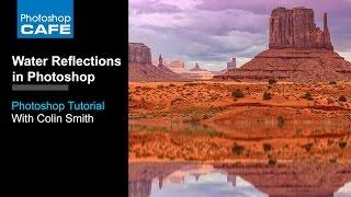 Make realistic water reflections in Photoshop tutorial with Colin Smith