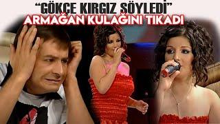 GÖKÇE KIRGIZ SÖYLEDİ ARMAĞAN ÇAĞLAYAN KULAĞINI TIKADI!