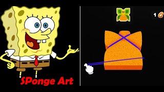 Sponge Art - Puzzle Gameplay  1 - 100 Levels