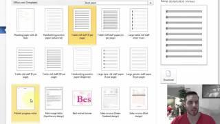 How to Make Lined Paper With Microsoft Word