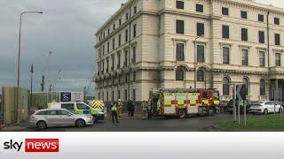 'Petrol bombs thrown' at immigration centre in Dover