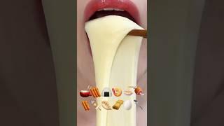 asmr CHEESE TTEOKBOKKI EMOJI FOOD eating sounds(sped up)