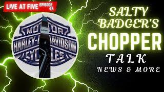 LIVE at FIVE (somewhere) Motorcycle News and More on FAST FRIDAY w/ Salty Badger #45 #live