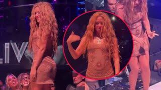 Shakira Walks Off Stage After Spotting Someone Filming Under Her Dress