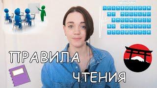 Японский язык с нуля. Правила чтения