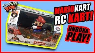 This is Awesome! Mario Kart Carrera RC Pipe Kart! | Unbox and Play! | Toys Toys Boom