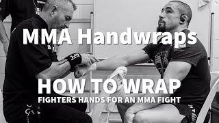 How to properly wrap hands for MMA.