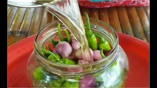 Atcharang Siling Haba (Pickled Peppers)