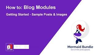 How to Modify - Mermaid Blog Module Intro Video - Divi Blog Layouts