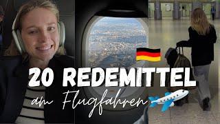 Wortschatz verbessern am Flughafen  (+GRATIS PDF mit Übungen) - Learn German Fast