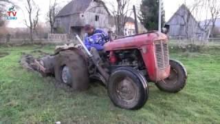 Tractors IMT 539 stuck in the mud