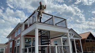 RAISED CEILING Tiny Home w/Rooftop Terrace