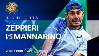 Giulio Zeppieri vs Adrian Mannarino | Round 1 | French Open 2024 Highlights 