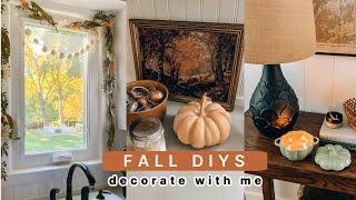 Fall DIY Decor | Decorate With Me For Fall