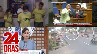 24 Oras: (Part 1) Pamamaril dahil sa sinitang videoke session at away-basketaball; Agawan..., atbp.