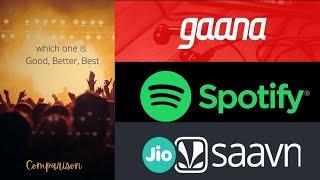 The Ultimate Music App Showdown: Gaana vs Spotify vs JioSaavn