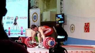 Artem Ivanov world record snatch attempt, 189