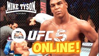 CAN MIKE TYSON DOMINATE ONLINE PLAYERS? | UFC 5