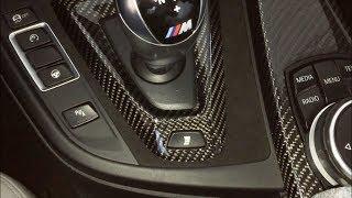 BMW M4 M Performance Carbon DCT Console Installation