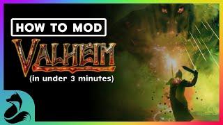 HOW TO MOD | Valheim In Under 3 MINUTES (Singleplayer AND Multiplayer) 2024