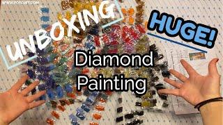 Unboxing: HUGE Aliexpress (Naifei) Full Square Diamond Painting