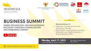 Hannover Messe 2023 - Business Summit