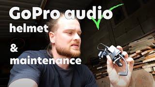 Better GoPro Audio on the bike & Maintenance i did last winter