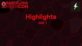 KeenCon Barcelona - Day 1 - Highlights