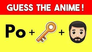 Can You Guess The ANIME From The Emojis? | Anime Emoji Guess