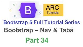 Bootstrap Tutorial For Beginners #34 - Bootstrap Nav Tabs Tutorial | Bootstrap Full Course Tutorial