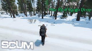 SCUM v0.85 (Single Player) - Ep.9/S1 - Finally a Cargo Drop!