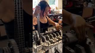 most beautiful mechanic #shorts #viral #girl