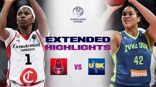 Casademont Zaragoza v ZVVZ USK Praha | Full Game Highlights | EuroLeague Women 2024-25