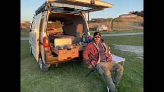 Suzuki Carry off-grid camper conversion