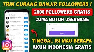 Gratis Permanen Cara Menambah Followers Instagram Gratis Tanpa Akun Tumbal 2024