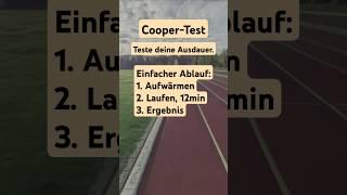 Teste deine Ausdauer. #coopertest #Laufen #12min #Ausdauer #running