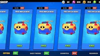 OMG!! 16!!!  FREE MEGABOXE GIFTS!!! LEGENDARY BRAWLER!!! BRAWL STARS UPDATE!!