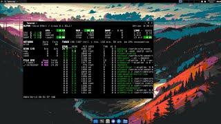 Customizing XFCE on an encrypted Void Linux system.