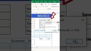 Automated Invoice using Excel VBA (1-Click Save to PDF & New Invoice)