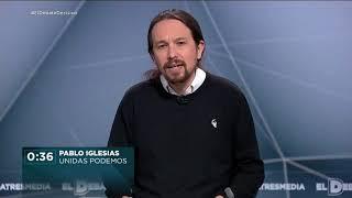 Debate a 4 Atresmedia: Minuto final Pablo Iglesias