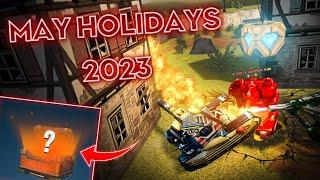 Tanki Online - May Holidays 2023 Special Gold Box Montage #19 #WaspThunderArmy