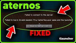 How to Fix: Failed to Connect to Server |Failed to login: Invalid Session Minecraft