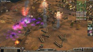 GLA Toxin $10k - Command & Conquer Generals Zero Hour - 1 vs 7 HARD Random Gameplay